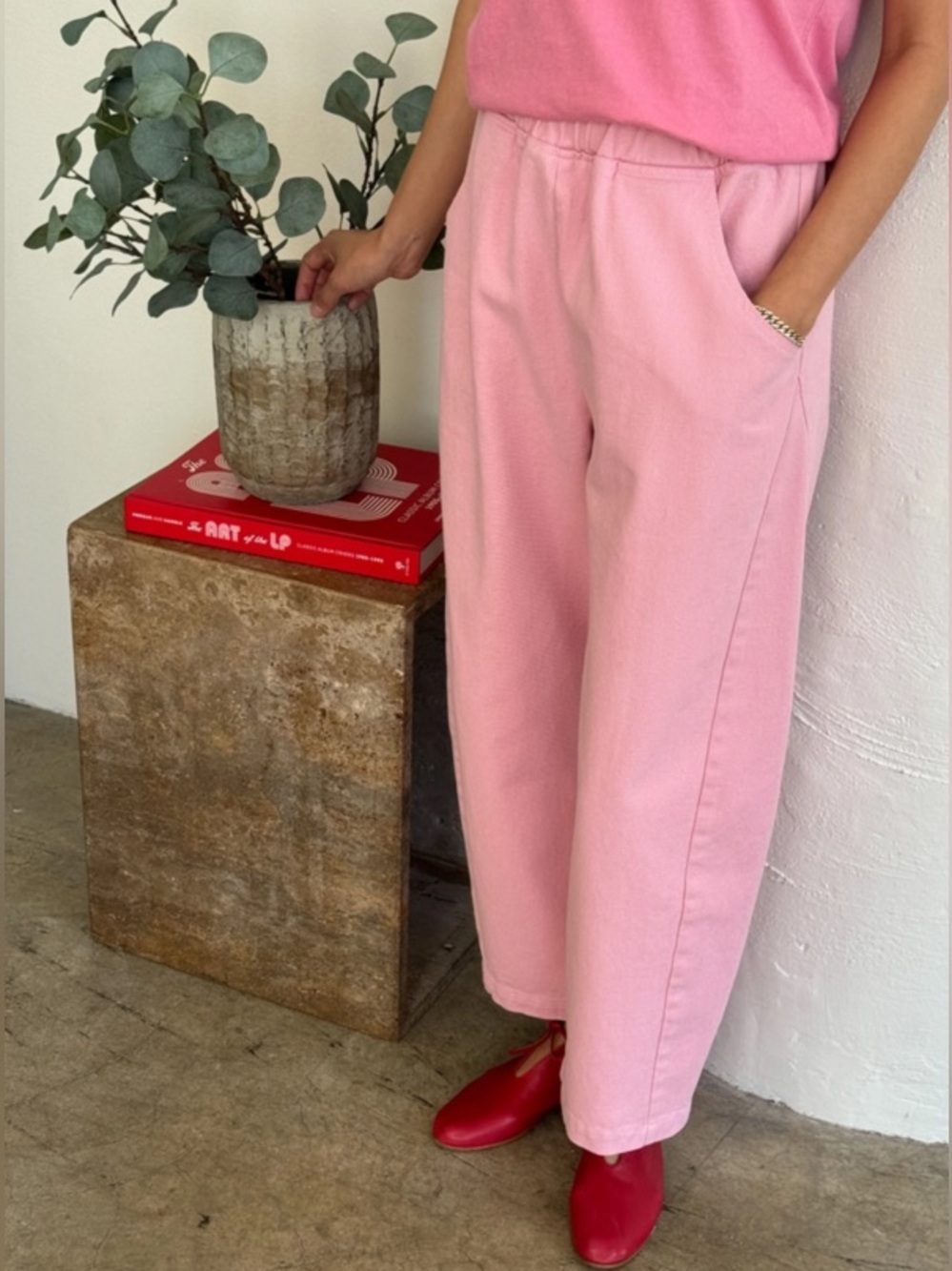 NWOT Le Bon Shoppe Arc Pants Pink size S